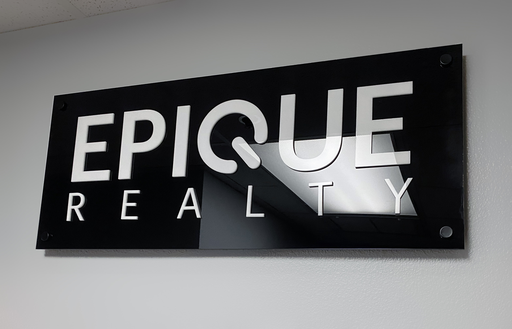 Epique Acrylic Sign 